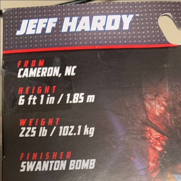 New! WWE Elite Collection “Jeff Hardy” Figure by Mattel - Picture 7 of 11